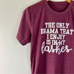 Women’s Bella Canvas Unisex The Only Drama That I Enjoy Graphic T-shirt Size M